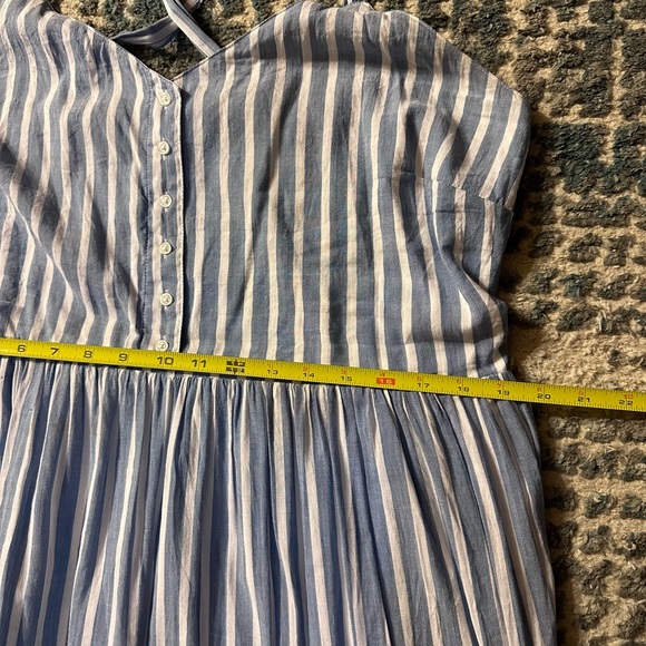 Striped Old Navy Ruffle Dress XL - Picture 11 of 15